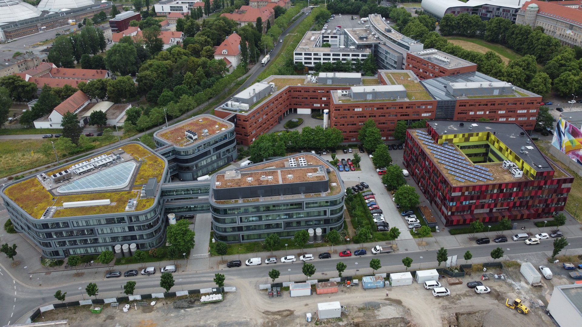 The Leipzig for Lifer Changers Forum with the whole BioCity Campus